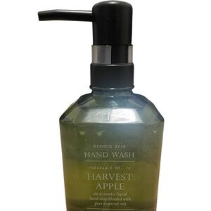 Aroma Aria Harvest Apple Hand Wash | 13.5 oz Glass Bottle | Pure Essential Oils